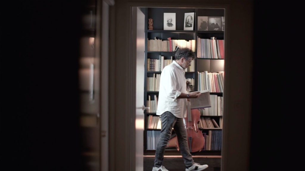 Gabriel Yared chez lui en interview - Portrait