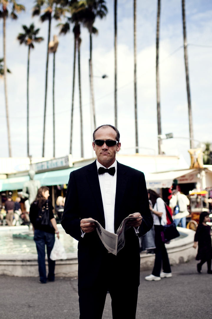 Man in black au Festival de Cannes 2010